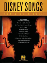 Disney Songs for Violin Duet cover